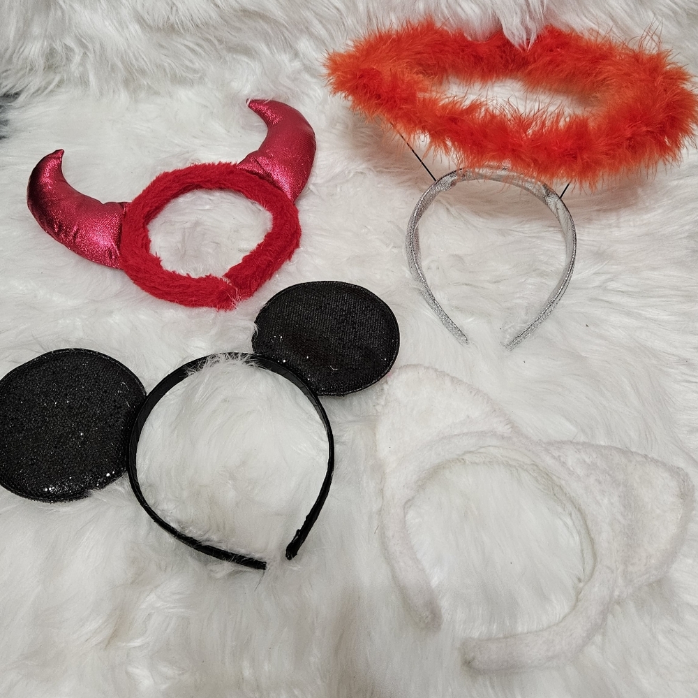 KIDS‎ halloween headbands (lot of 4)